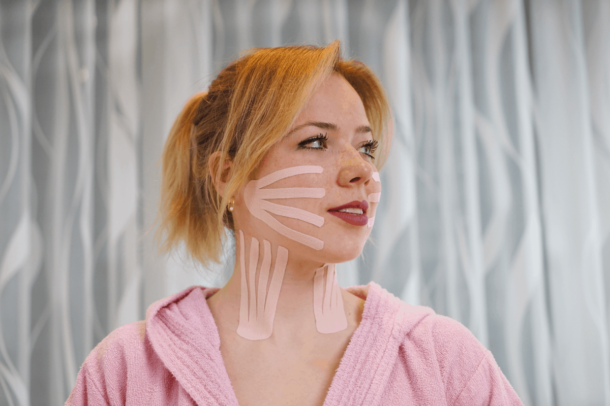 LEPOTNI TAPING S KINEZIOLOŠKIMI TRAKOVI